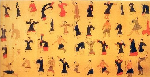 Le Chi cong correspond au tai chi chuan comme des perles à un collier de perles